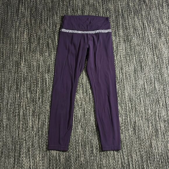 lululemon athletica Pants - Lululemon Legging Align Pant Nulu Miss Mosaic Lilac Deep Zinfandel Size 6